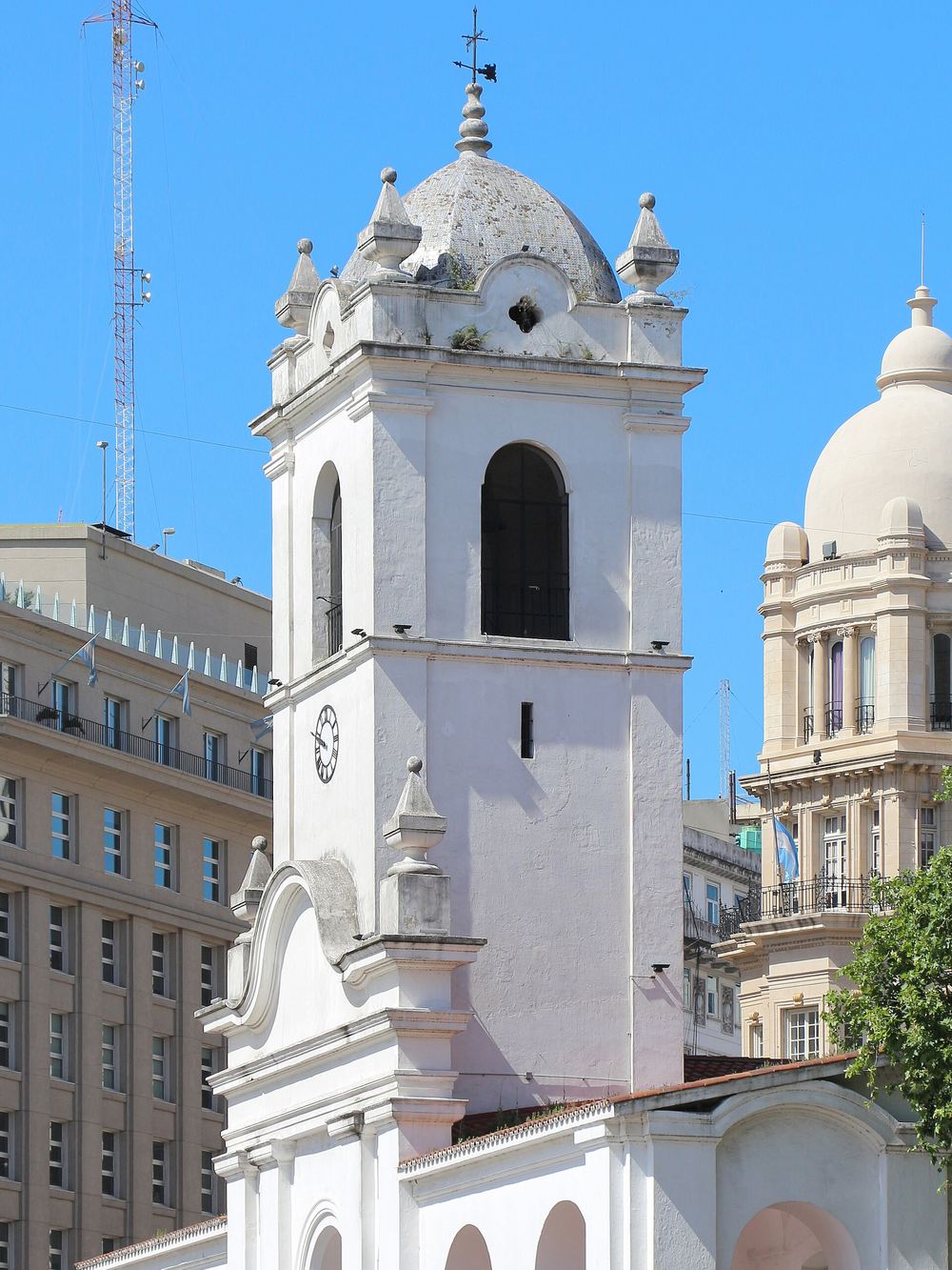 El Cabildo colonial blanco de Buenos Aires